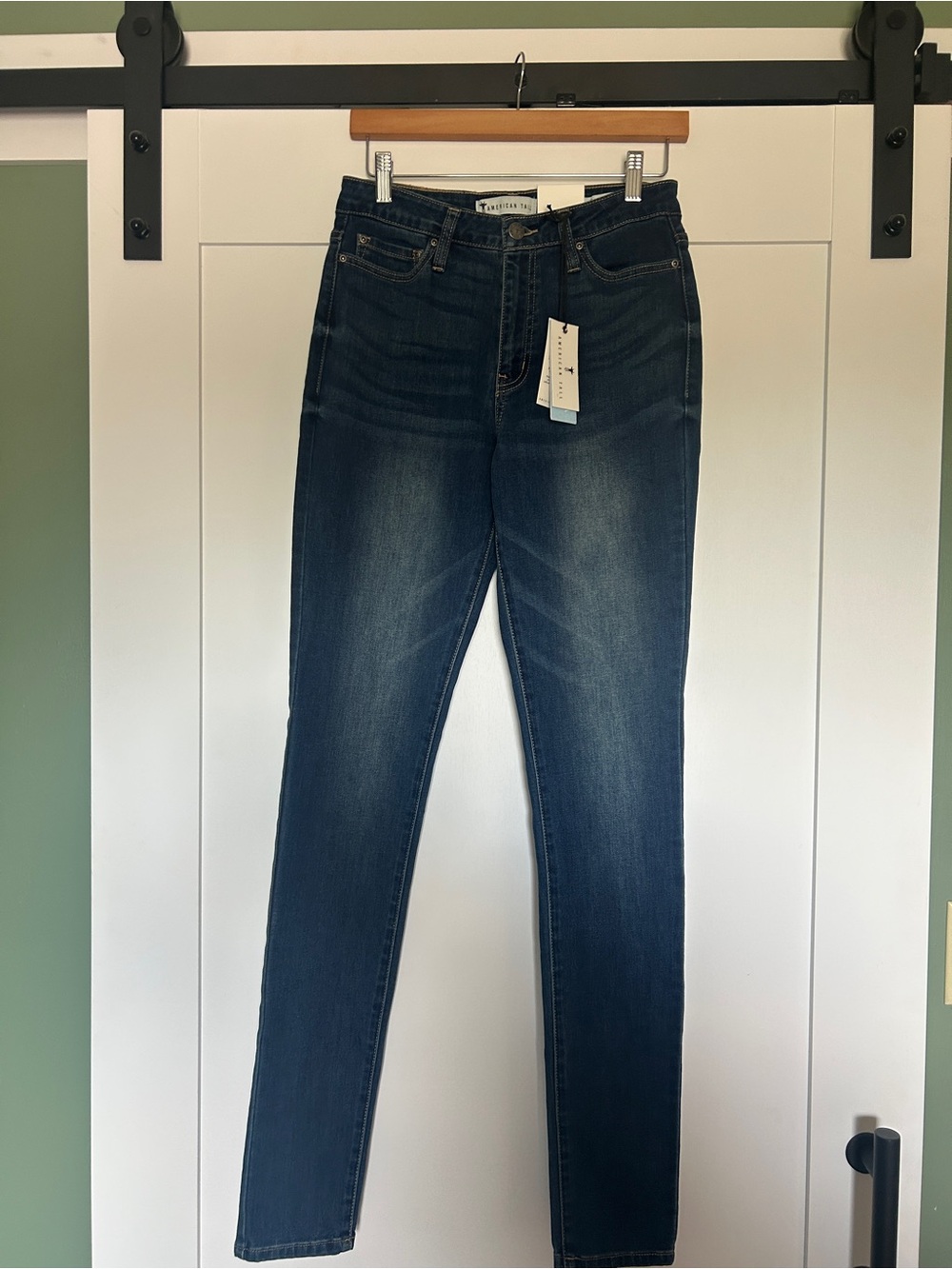 American Tall Georgia High Rise Skinny Jeans size 27